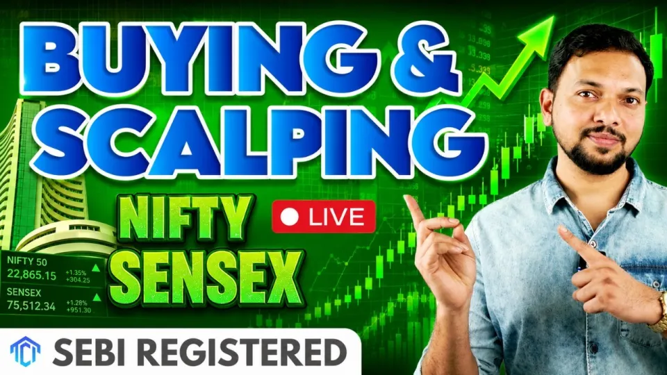 How to trade Nifty, BankNifty and SENSEX with option buying on live market days